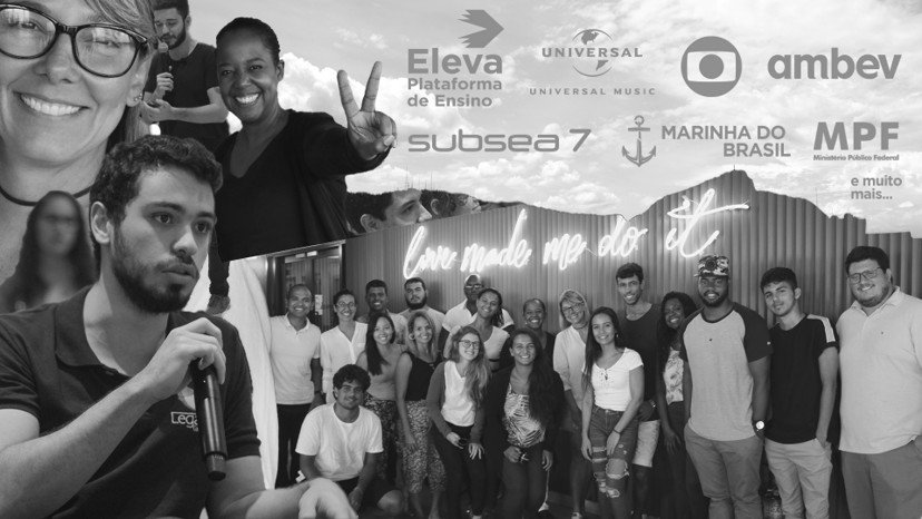 Equipe e turmas da Motim Educação