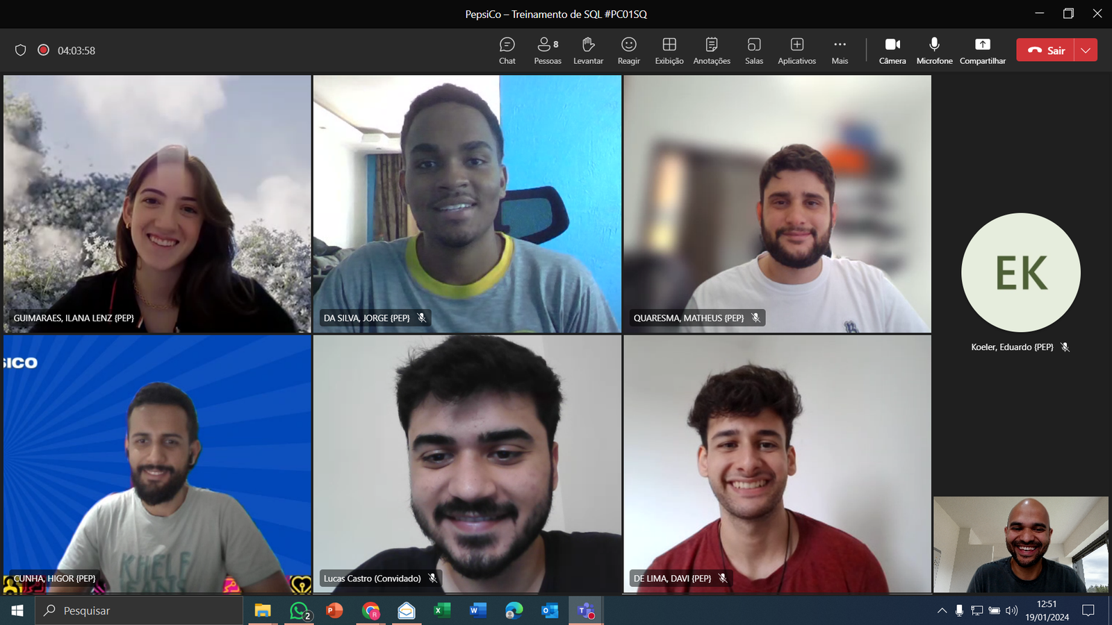 Turma ao vivo PepsiCo